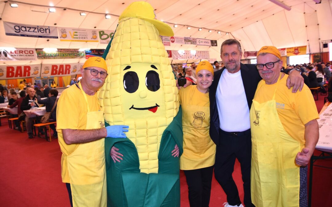 E’ Tina la mascotte della Fiera della Polenta